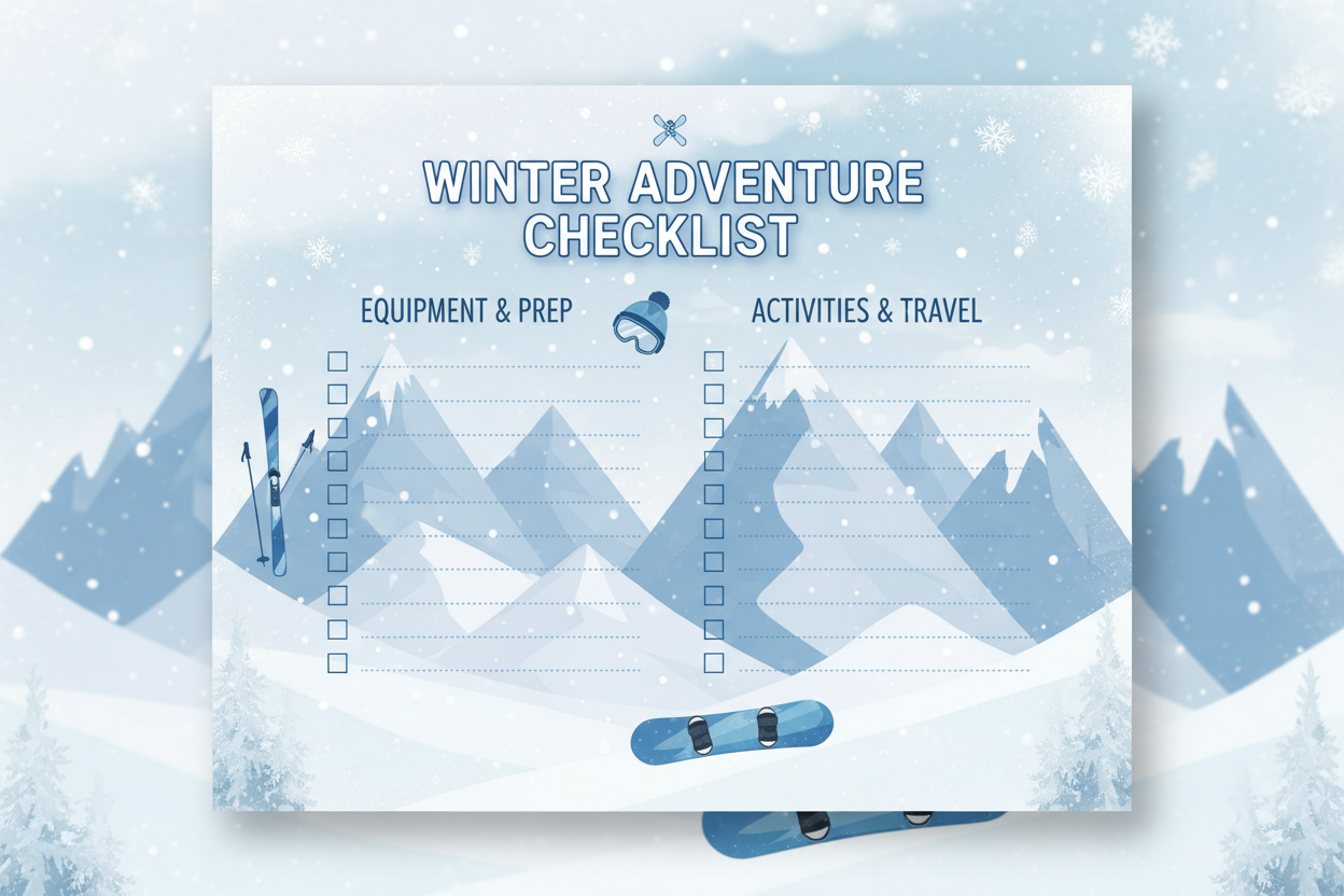 Complete Snow Season Checklist