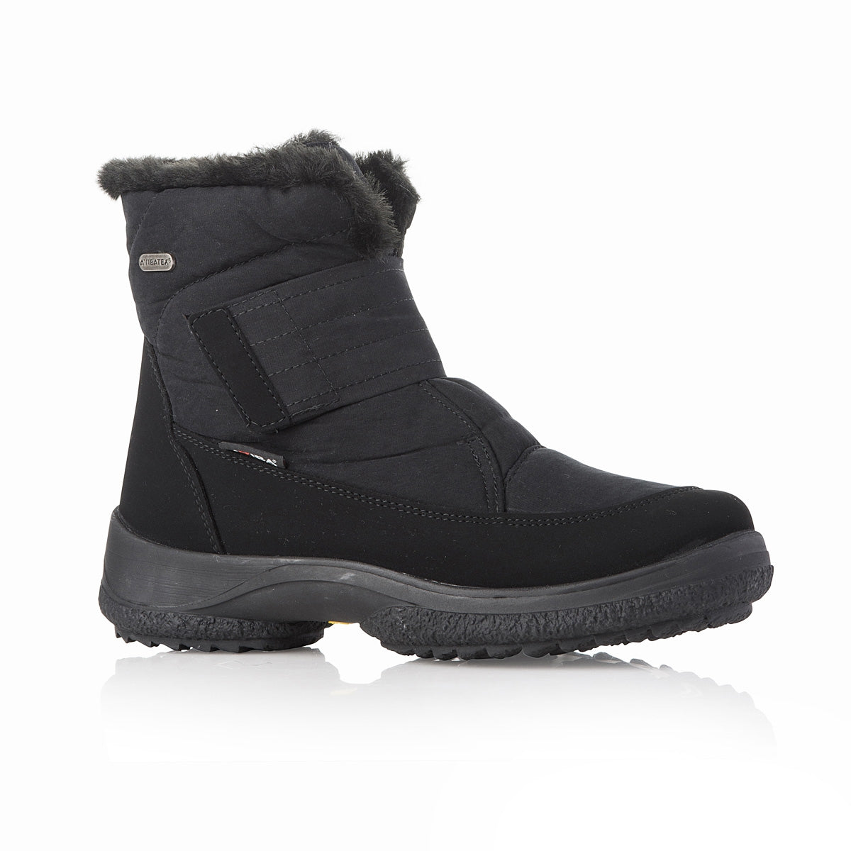 Attiba New Roma Women's Après Snow Boots Black - Ski and Board Online