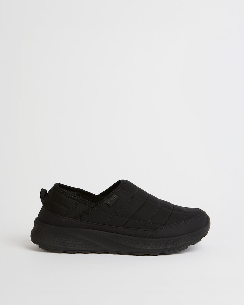 XTM XTM Mountain Slipper - Insulated Ripstop Camp Shoe - Black