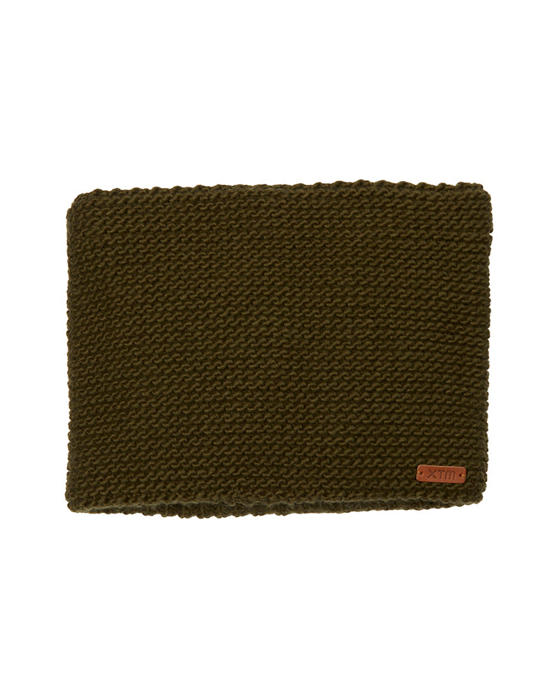 XTM Crystal Womens Chunky Knit Neck Warmer Gaiter