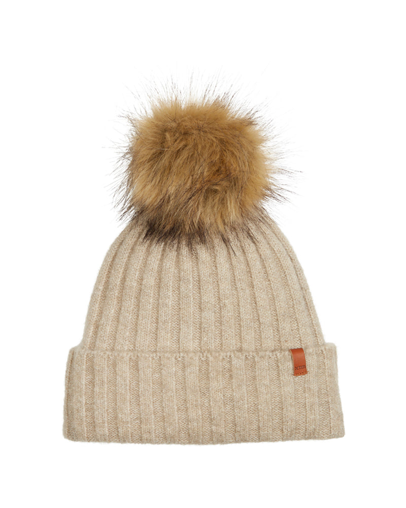 XTM Beki Womens Recycled-Poly Pom Pom Beanie - Ski and Board Online