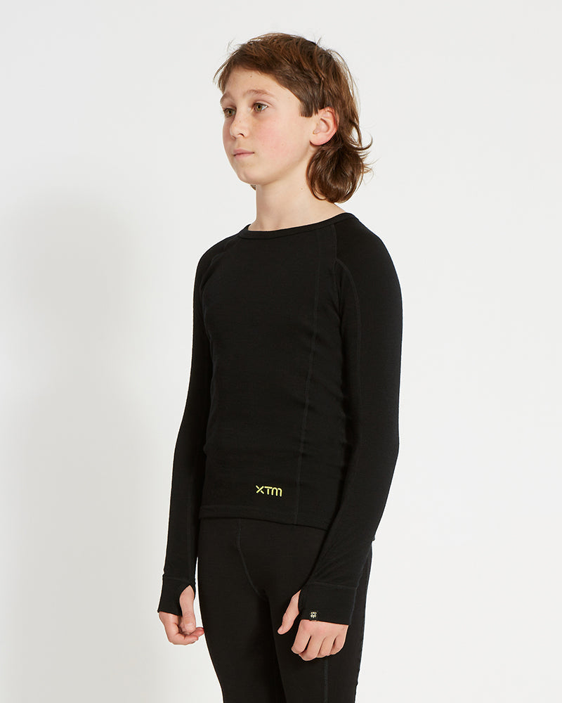 XTM Kids' Merino 230 Wool Thermal Top - Ski and Board Online