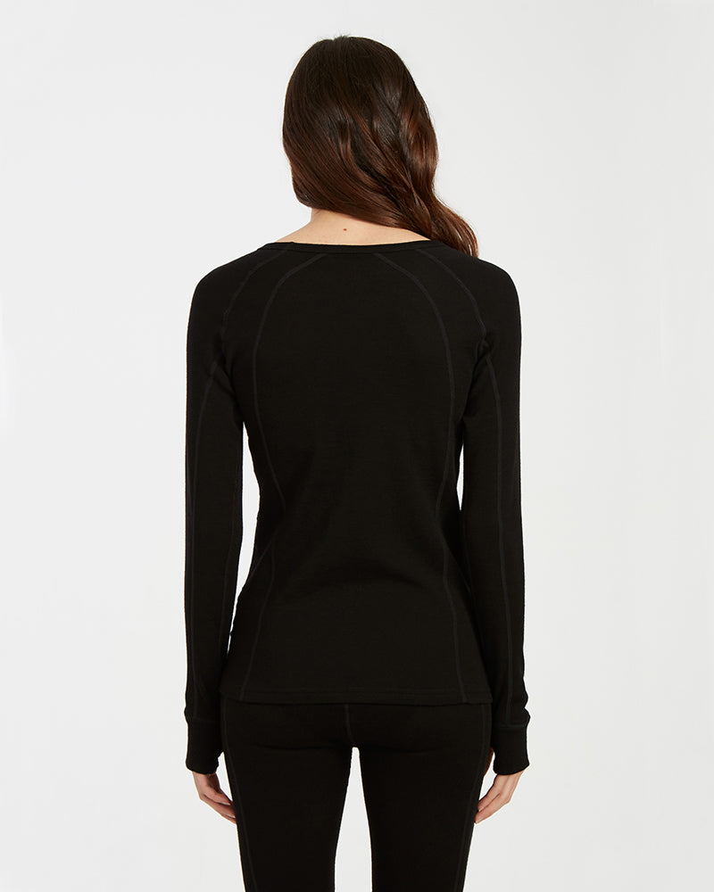 XTM Ladies Merino 230 Wool Thermal Long Sleeve Top - Ski and Board Online