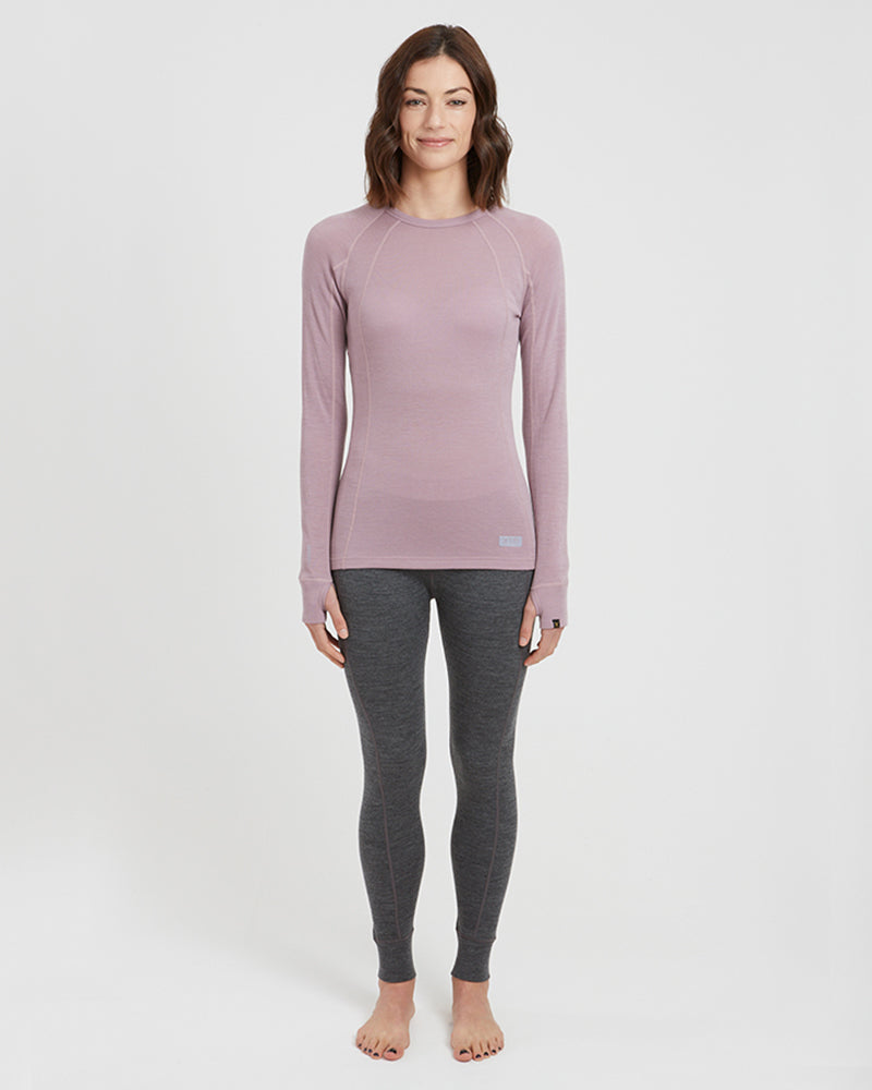 XTM Ladies Merino 230 Wool Thermal Long Sleeve Top - Ski and Board Online