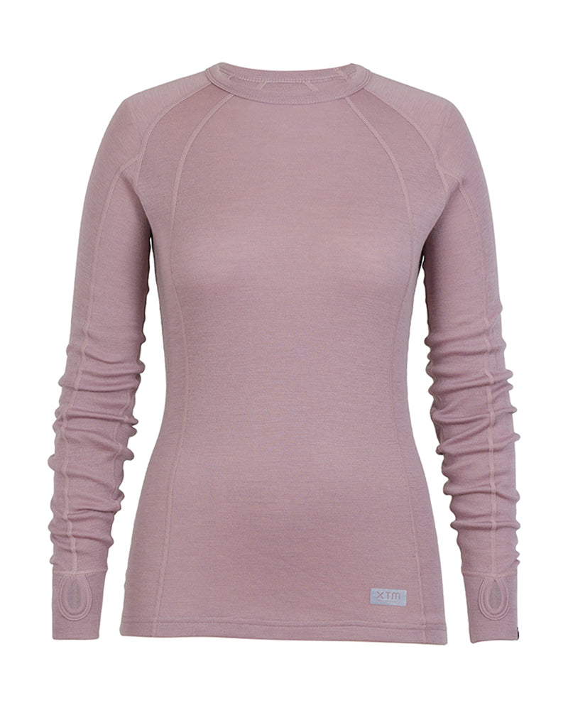 XTM Ladies Merino 230 Wool Thermal Long Sleeve Top - Ski and Board Online