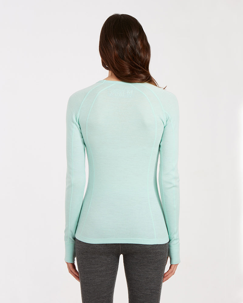 XTM Ladies Merino 230 Wool Thermal Long Sleeve Top - Ski and Board Online