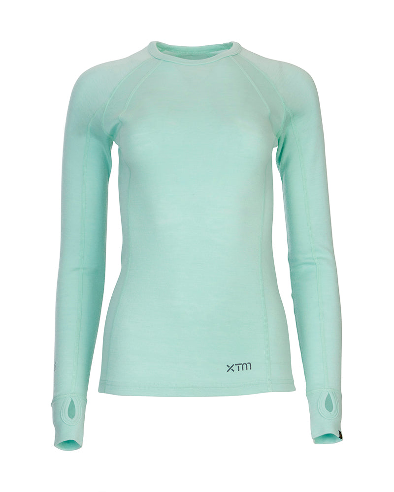 XTM Ladies Merino 230 Wool Thermal Long Sleeve Top - Ski and Board Online