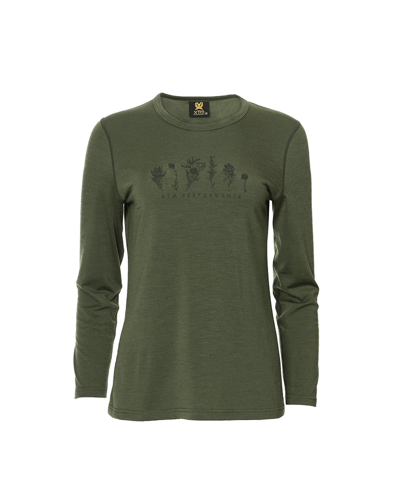 XTM Adventure 170 Merino Ladies Long Sleeve Thermal Top - Ski and Board Online