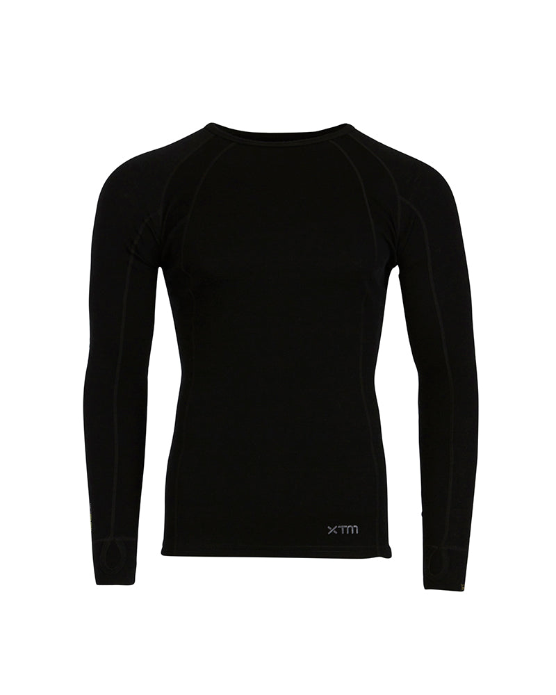 XTM Men's Merino 230 Wool Long Sleeve Thermal Top - Ski and Board Online