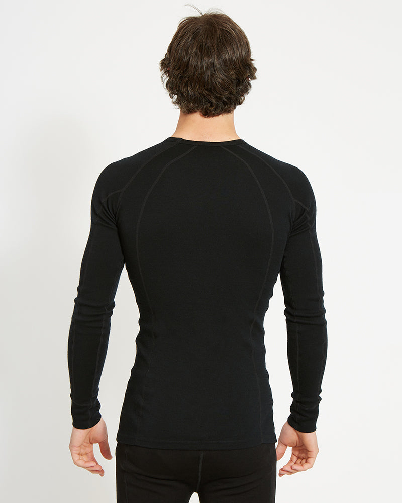 XTM Men's Merino 230 Wool Long Sleeve Thermal Top - Ski and Board Online