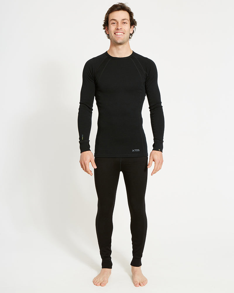 XTM Men's Merino 230 Wool Long Sleeve Thermal Top - Ski and Board Online