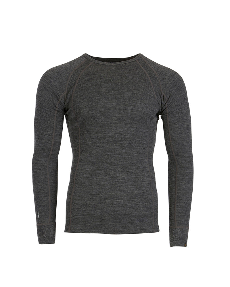 XTM Men's Merino 230 Wool Long Sleeve Thermal Top - Ski and Board Online