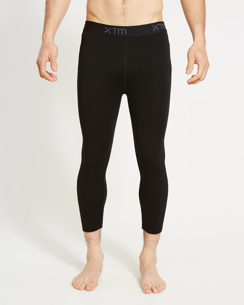 XTM Men's Merino 230 Wool 3/4 Length Thermal Pants - Ski and Board Online