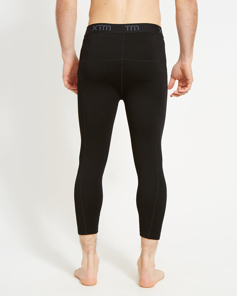 XTM Men's Merino 230 Wool 3/4 Length Thermal Pants - Ski and Board Online
