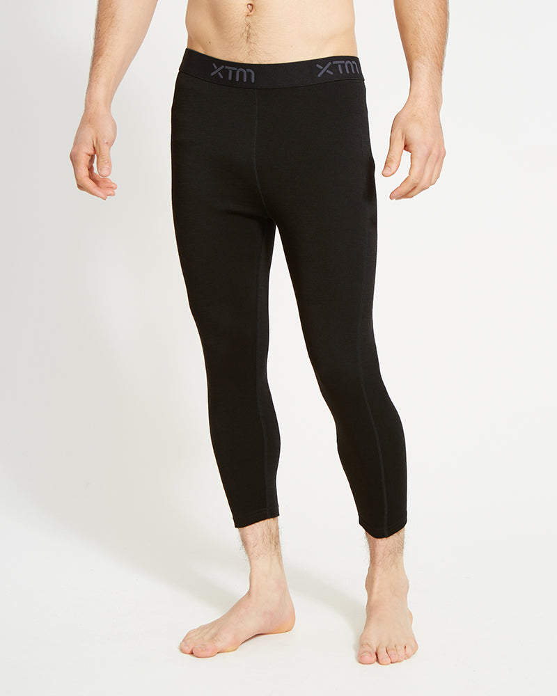 XTM Men's Merino 230 Wool 3/4 Length Thermal Pants - Ski and Board Online