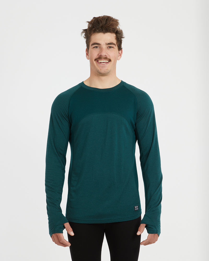 XTM Active200 Merino Wool Mens Thermal Top - Ski and Board Online