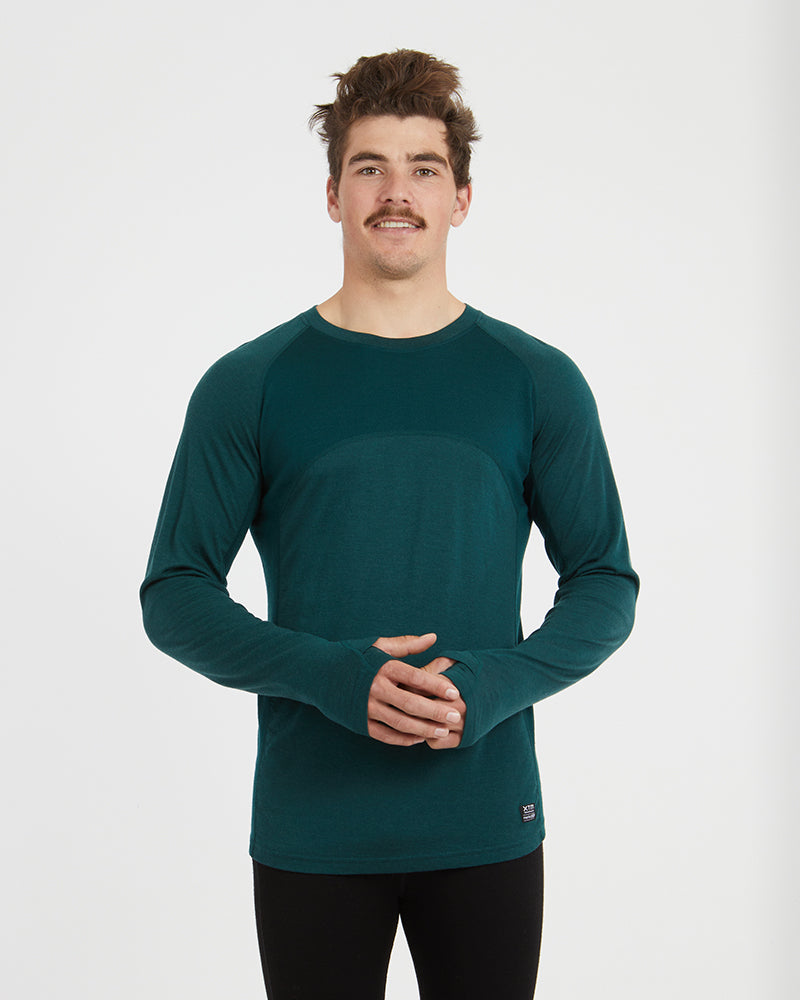 XTM Active200 Merino Wool Mens Thermal Top - Ski and Board Online