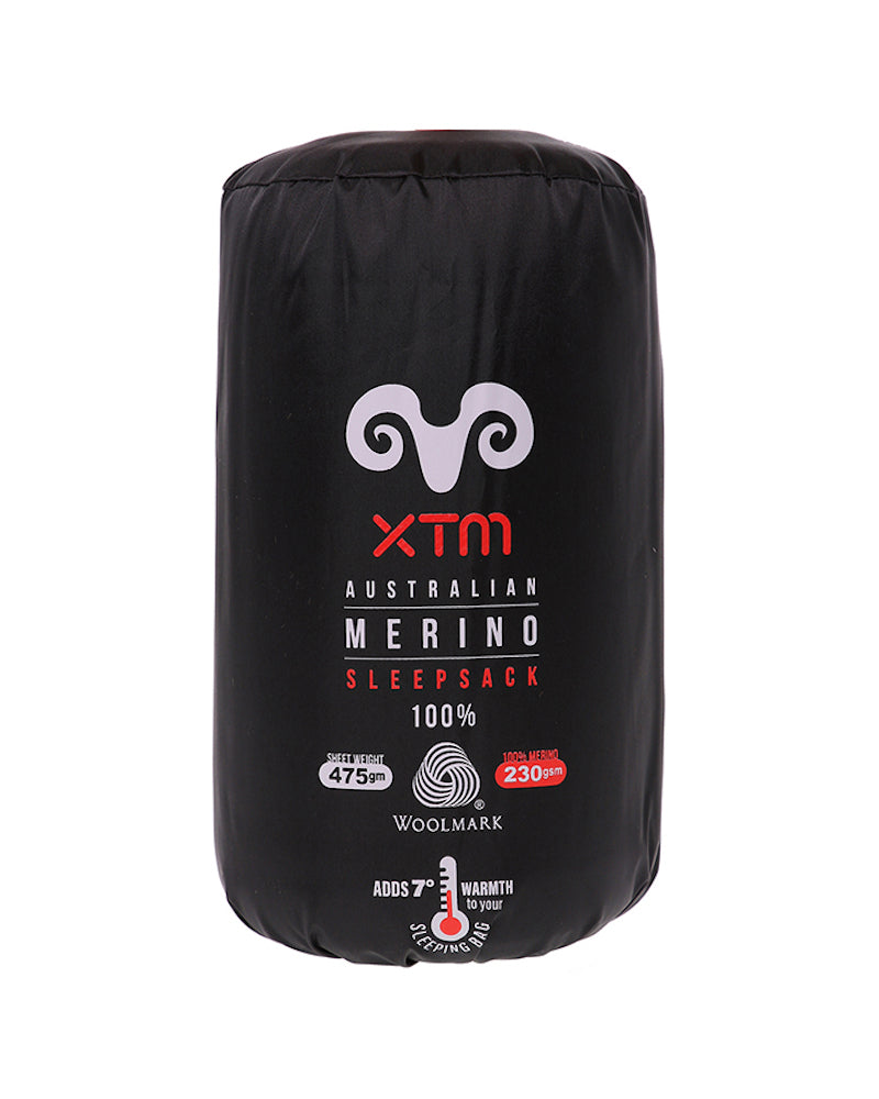 XTM Dreamliner 230 Merino Wool Sleeping Bag Liner - Ski and Board Online