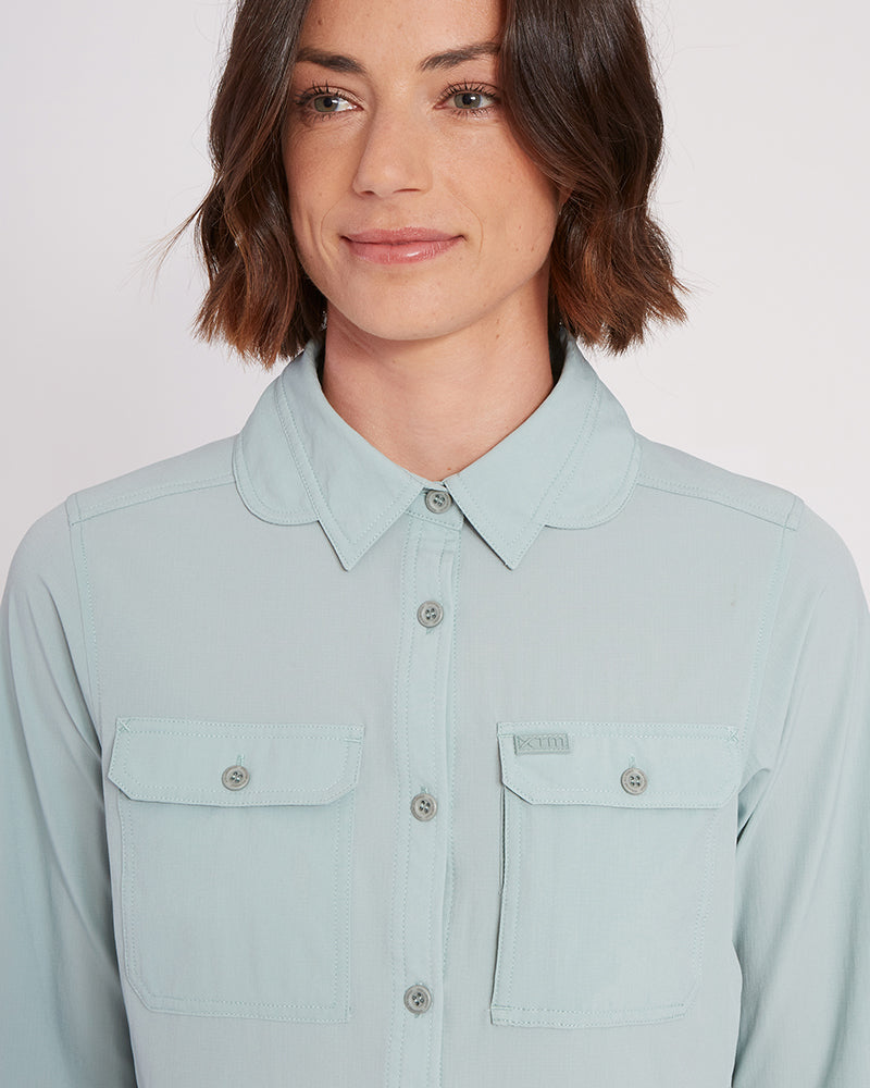 XTM Cumberland Ladies Hike Long-Sleeve Shirt - Ski and Board Online