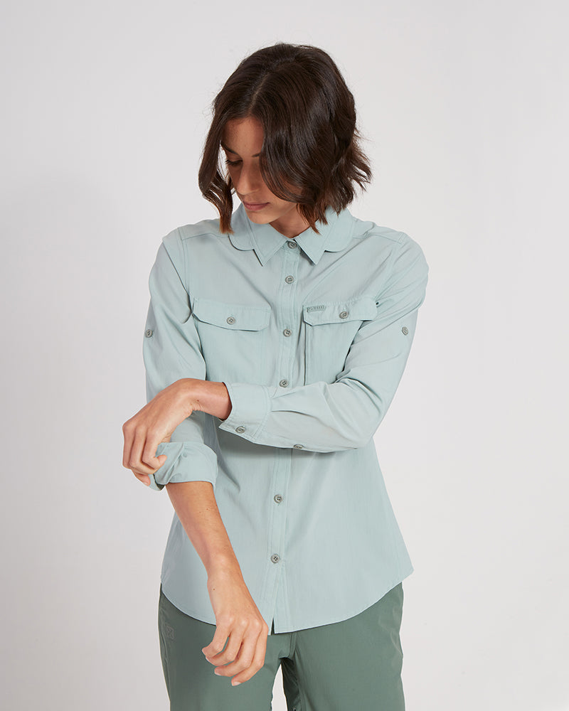 XTM Cumberland Ladies Hike Long-Sleeve Shirt - Ski and Board Online