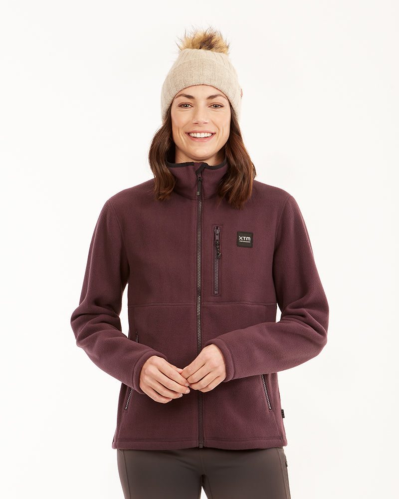 XTM Marley Womens DWR 270gsm Fleece Jacket - Ski and Board Online