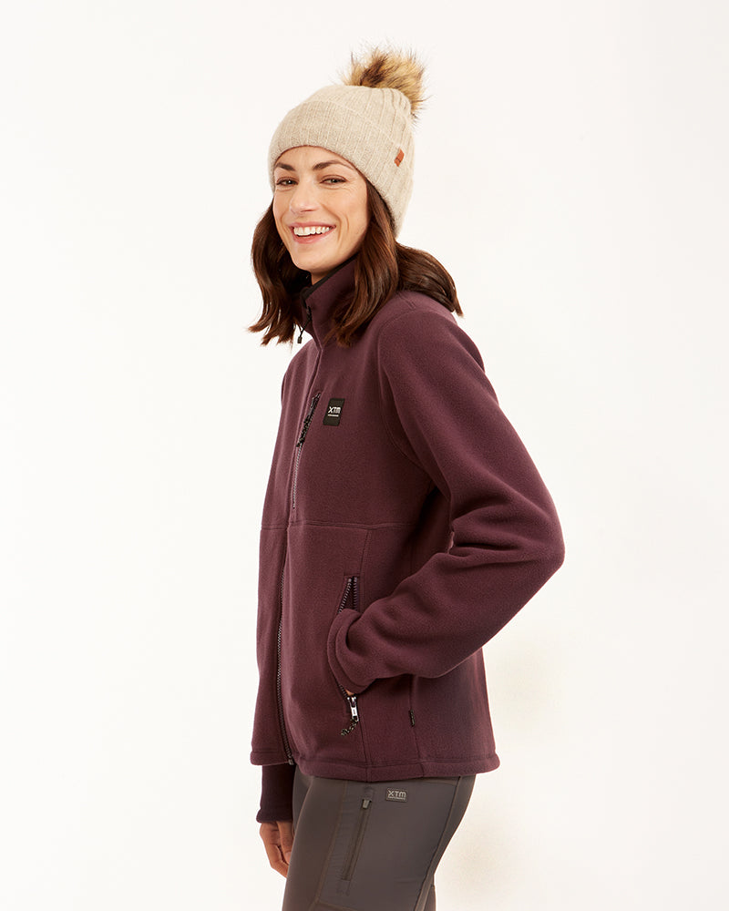 XTM Marley Womens DWR 270gsm Fleece Jacket - Ski and Board Online