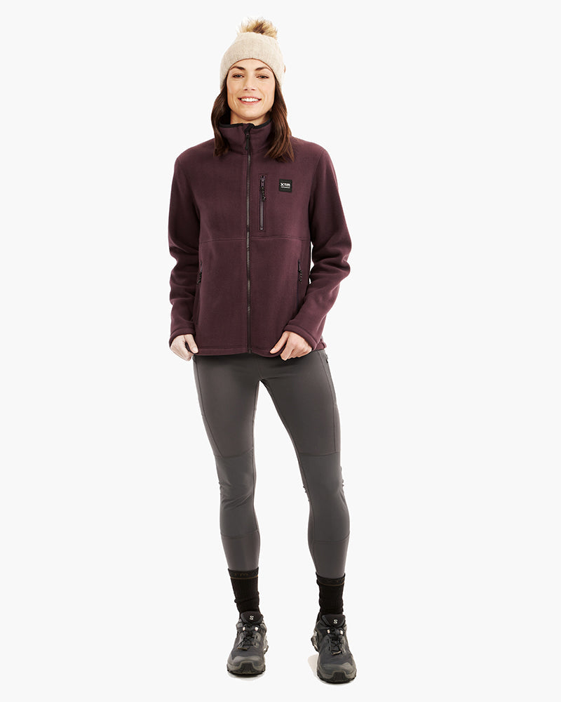 XTM Marley Womens DWR 270gsm Fleece Jacket - Ski and Board Online