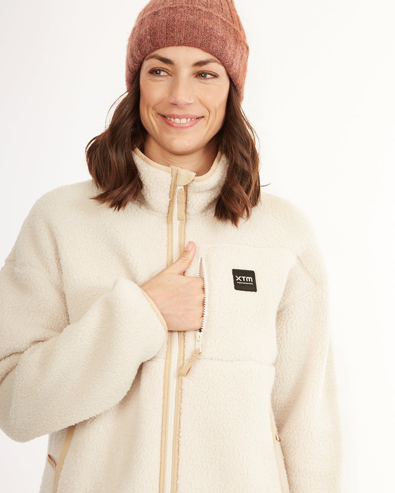 XTM Banksia Womens Sherpa Fleece Jacket - Ski and Board Online