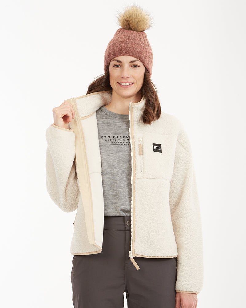 XTM Banksia Womens Sherpa Fleece Jacket - Ski and Board Online