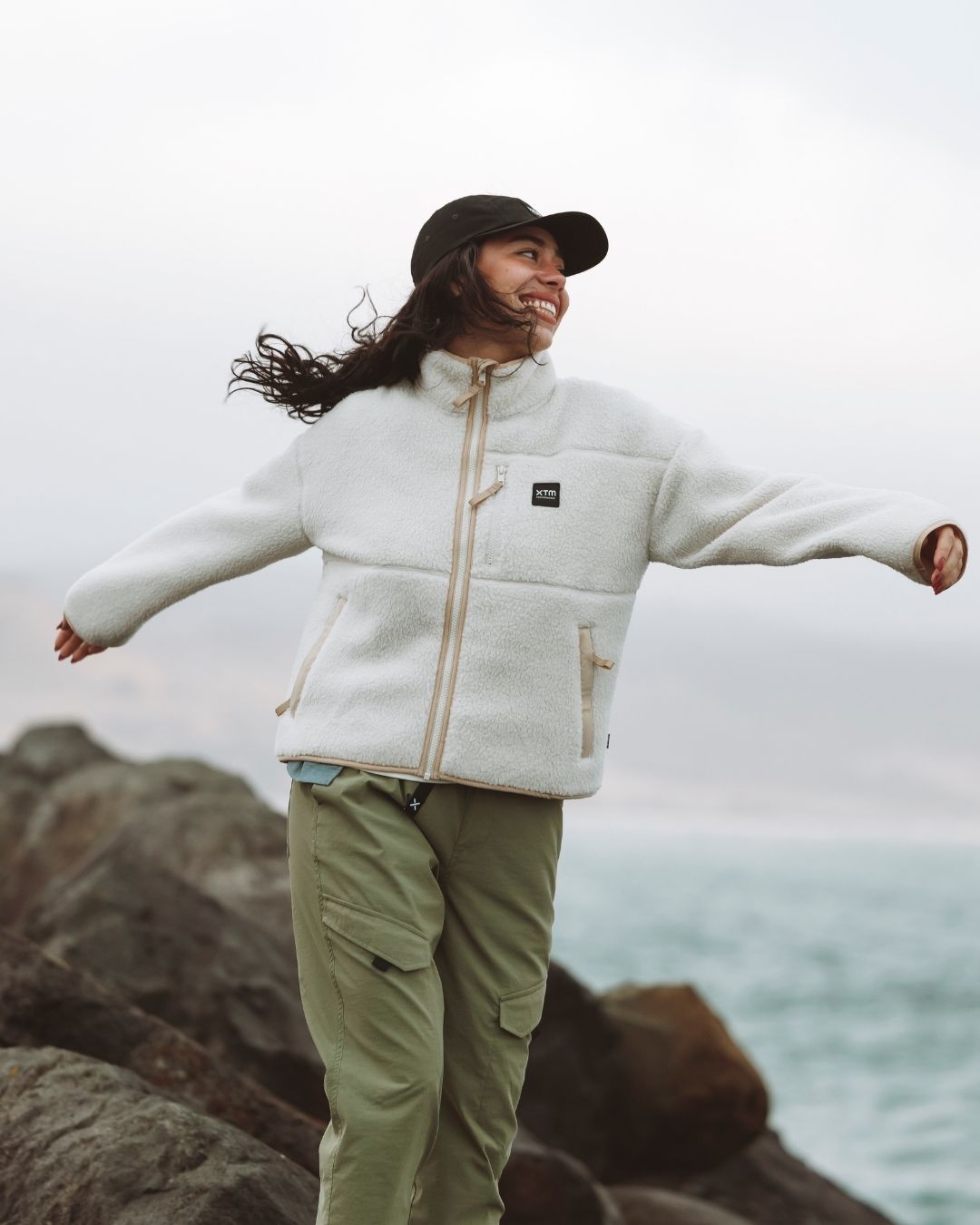 XTM Banksia Womens Sherpa Fleece Jacket - Ski and Board Online