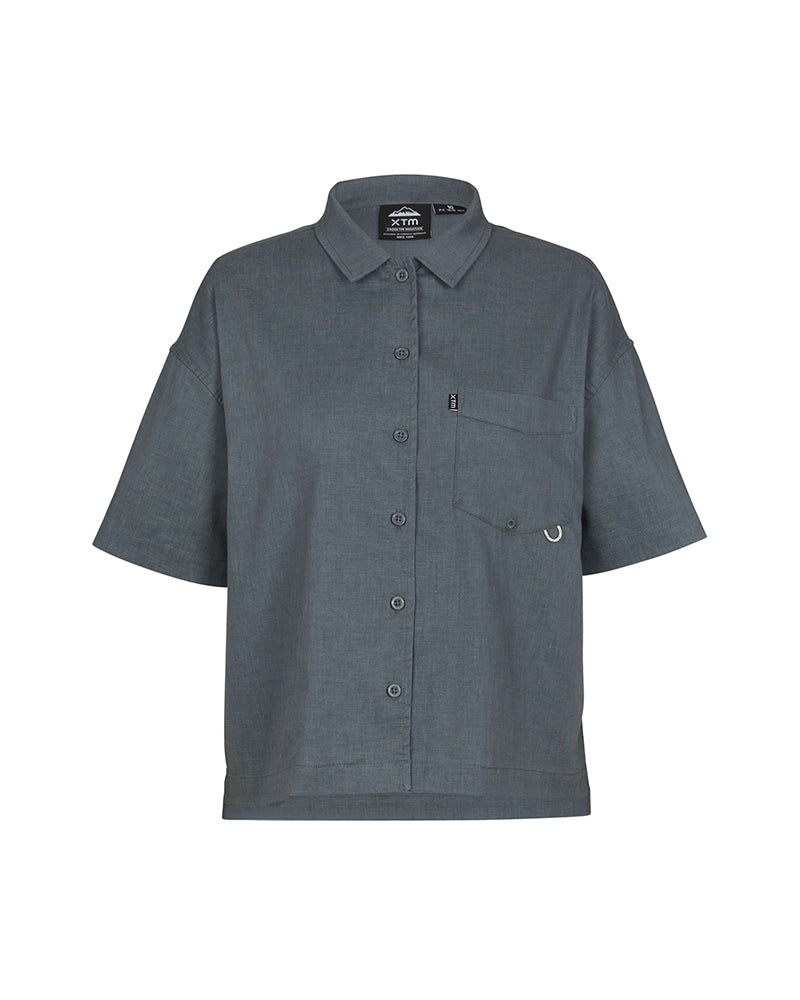 XTM Tea Tree Womens Hemp-Blend Hiking Short-Sleeve Shirt - Ski and Board Online