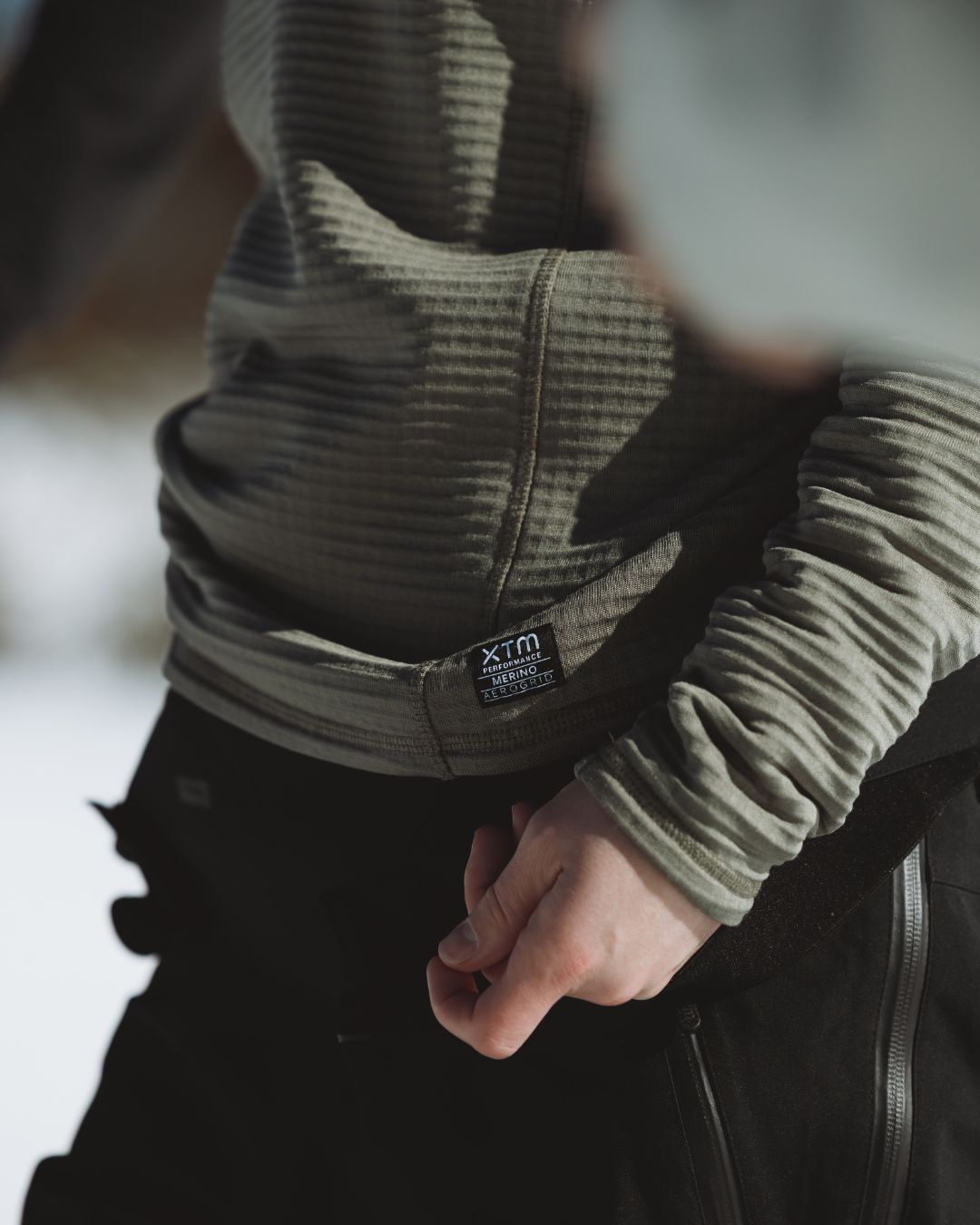 XTM Womens Merino AEROGRID Fleece Hiking Pullover - Ski and Board Online