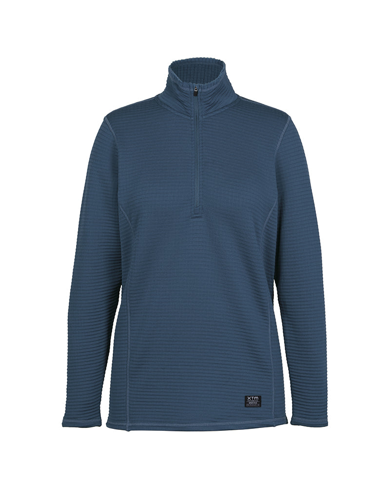 XTM Womens Merino AEROGRID Fleece Hiking Pullover - Ski and Board Online