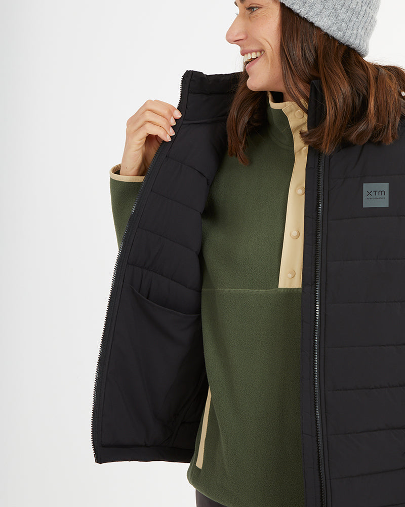 XTM WOOLXLOFT Womens Insulated Puffer Vest - Ski and Board Online