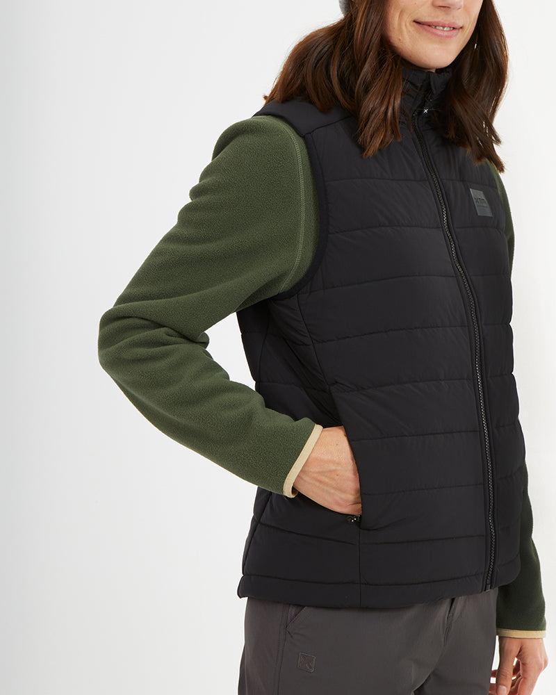 XTM WOOLXLOFT Womens Insulated Puffer Vest - Ski and Board Online