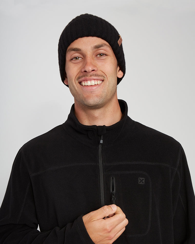 XTM Marengo 1/4 Zip Neck Mens Seawool Fleece - Ski and Board Online