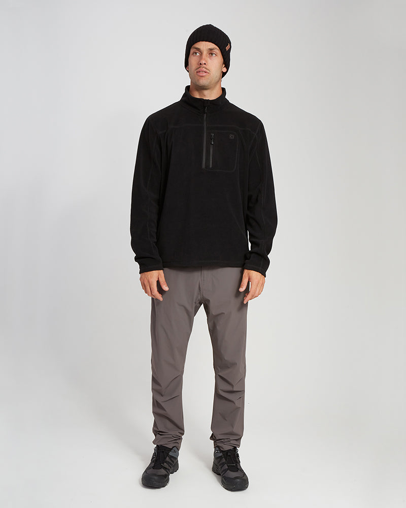 XTM Marengo 1/4 Zip Neck Mens Seawool Fleece - Ski and Board Online