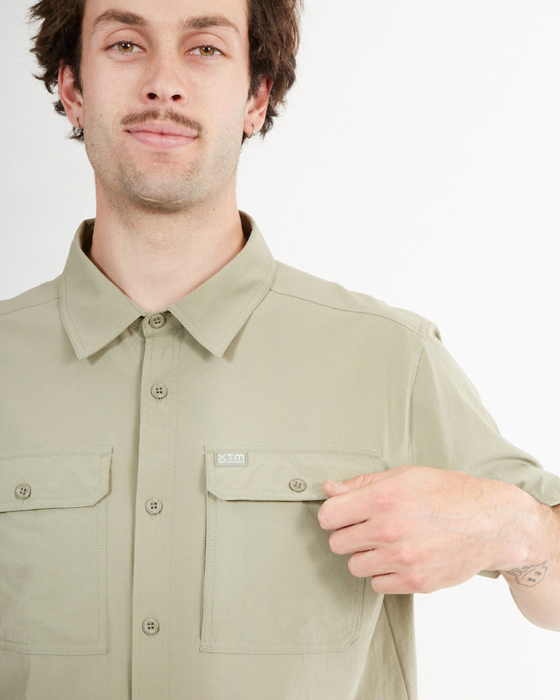 XTM Dunkeld Short-Sleeve Mens Lightweight Hiking Shirt - Ski and Board Online