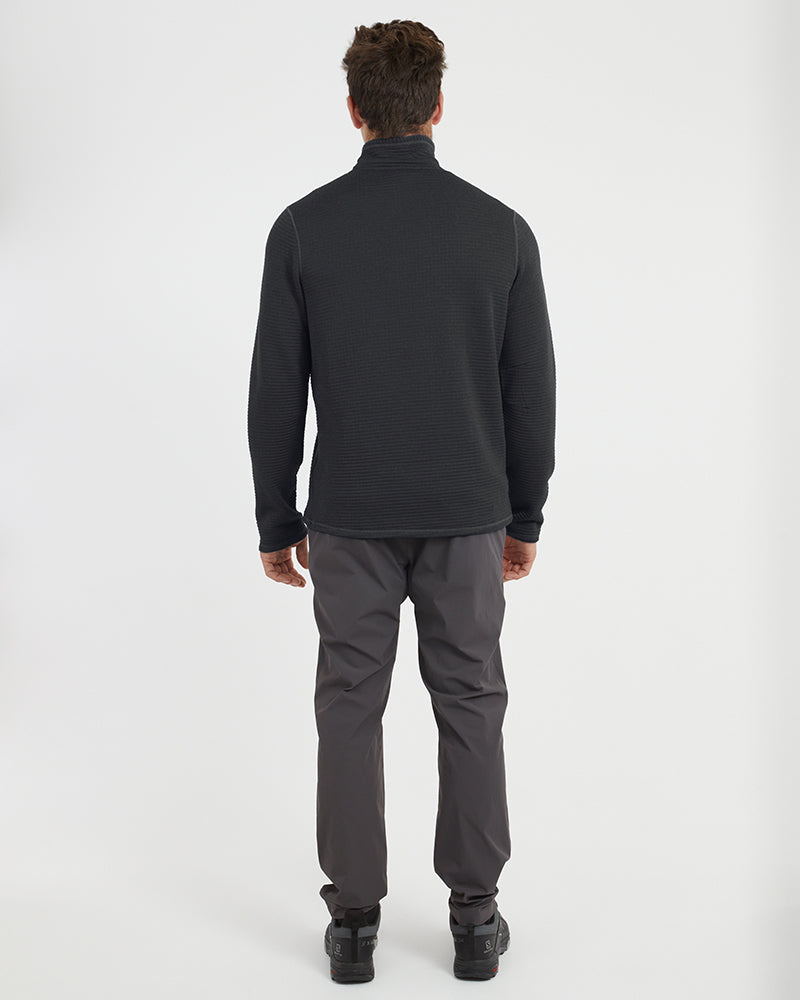 XTM Mens Merino AEROGRID Fleece Hiking Pullover - Ski and Board Online