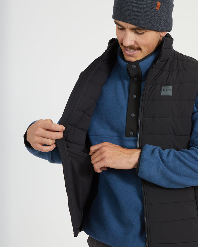 XTM WOOLXLOFT Mens Puffer Vest - Ski and Board Online