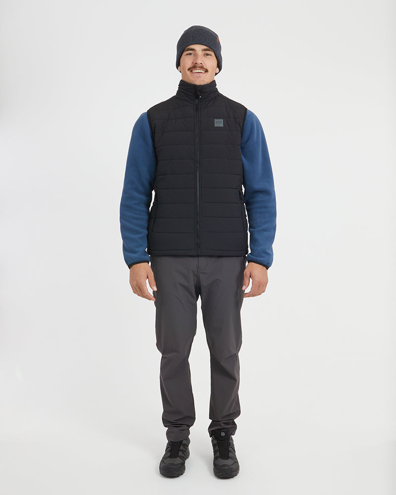 XTM WOOLXLOFT Mens Puffer Vest - Ski and Board Online