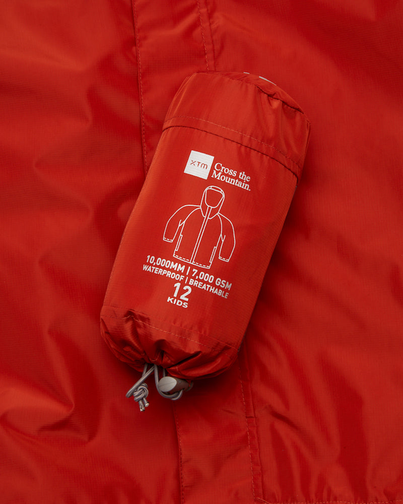 XTM Stash 2L Kids Packable Rain Jacket - Ski and Board Online