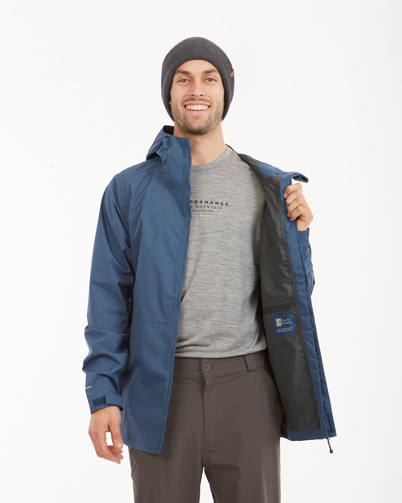 XTM Takayna Mens Premium Packable Waterproof Rain Jacket - Ski and Board Online