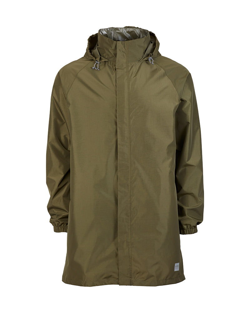 XTM Stash 2L Unisex Adult 3/4 Length Packable Rain Jacket - Ski and Board Online