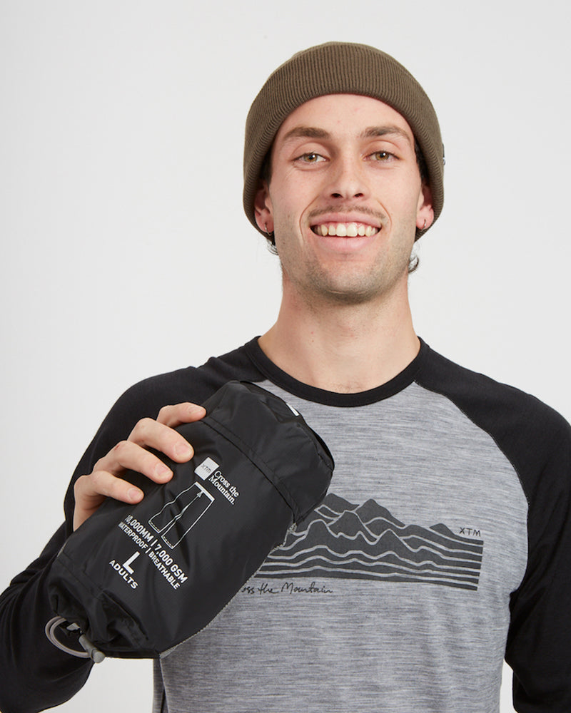 XTM Stash 2L Unisex Adult Packable Rain Pant - Ski and Board Online