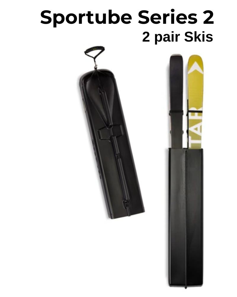 sportube series 2 hard ski case australia blaze and black