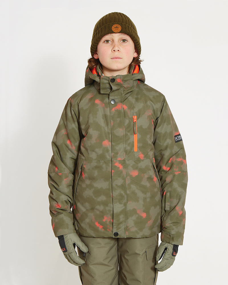 XTM Caden Youth Boys' Snow Jacket - Kalamata Thermal - Ski and Board Online