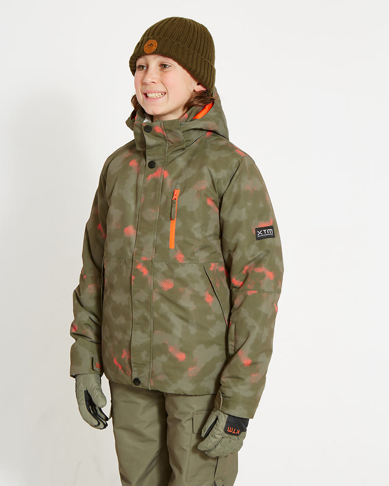 XTM Caden Youth Boys' Snow Jacket - Kalamata Thermal - Ski and Board Online