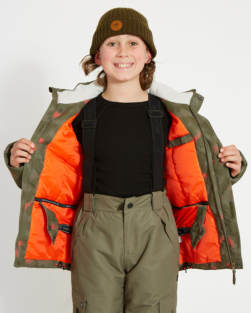 XTM Caden Youth Boys' Snow Jacket - Kalamata Thermal - Ski and Board Online