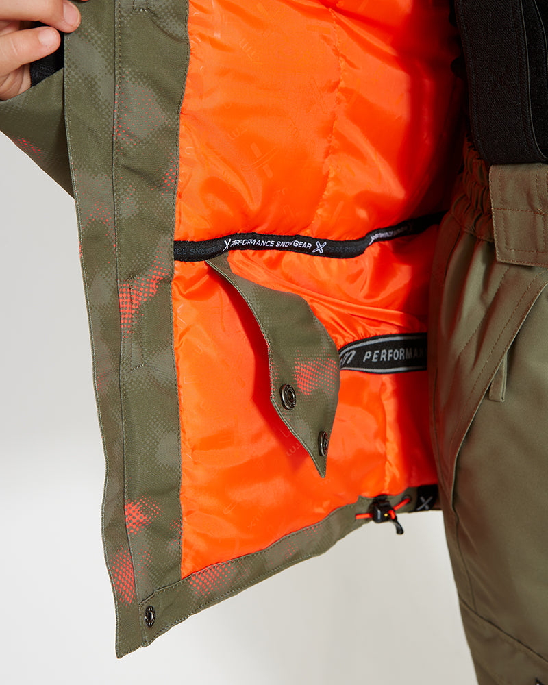 XTM Caden Youth Boys' Snow Jacket - Kalamata Thermal - Ski and Board Online